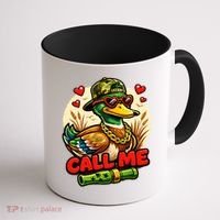Call Me Duck Hunting Coffee Mug thumb 1