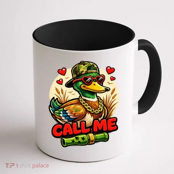Call Me Duck Hunting Coffee Mug