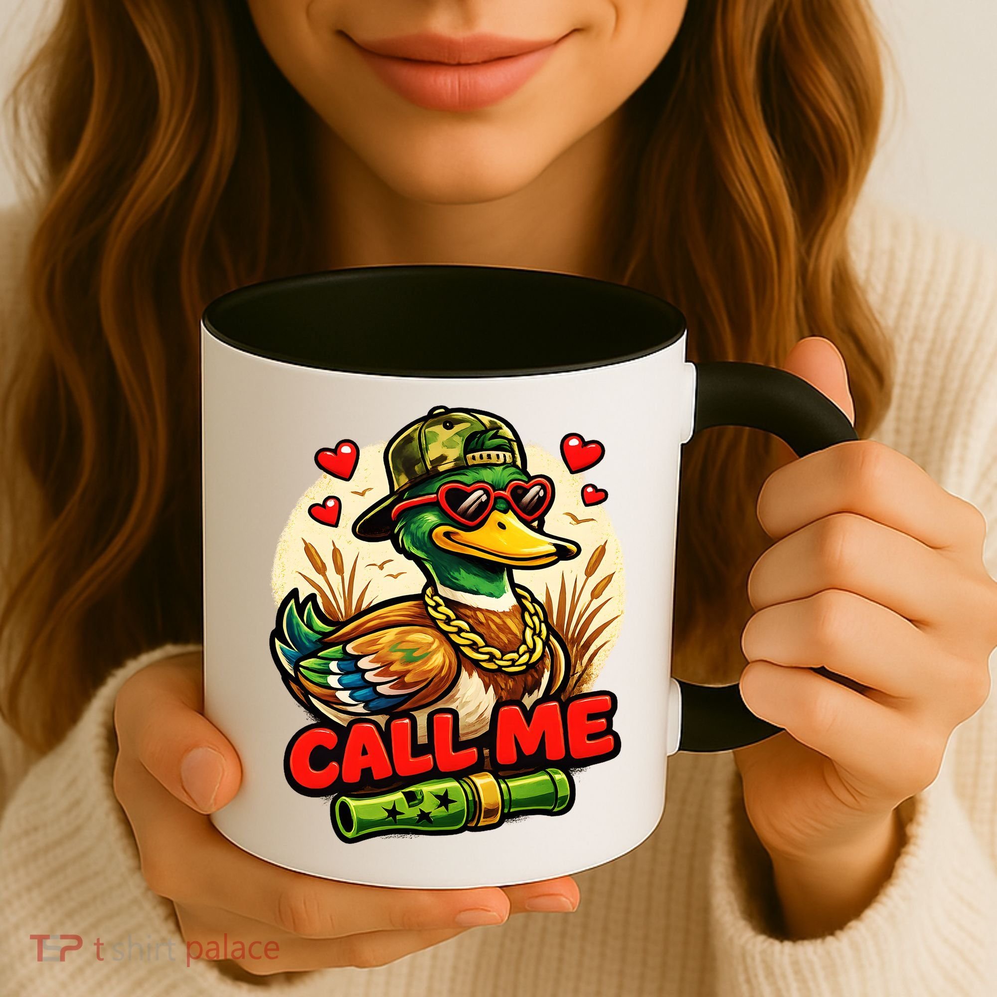 Call Me Duck Hunting Coffee Mug