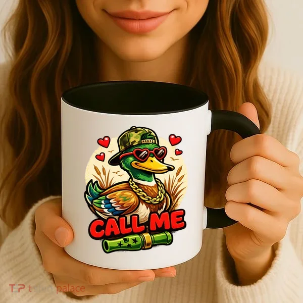 Call Me Duck Hunting Coffee Mug