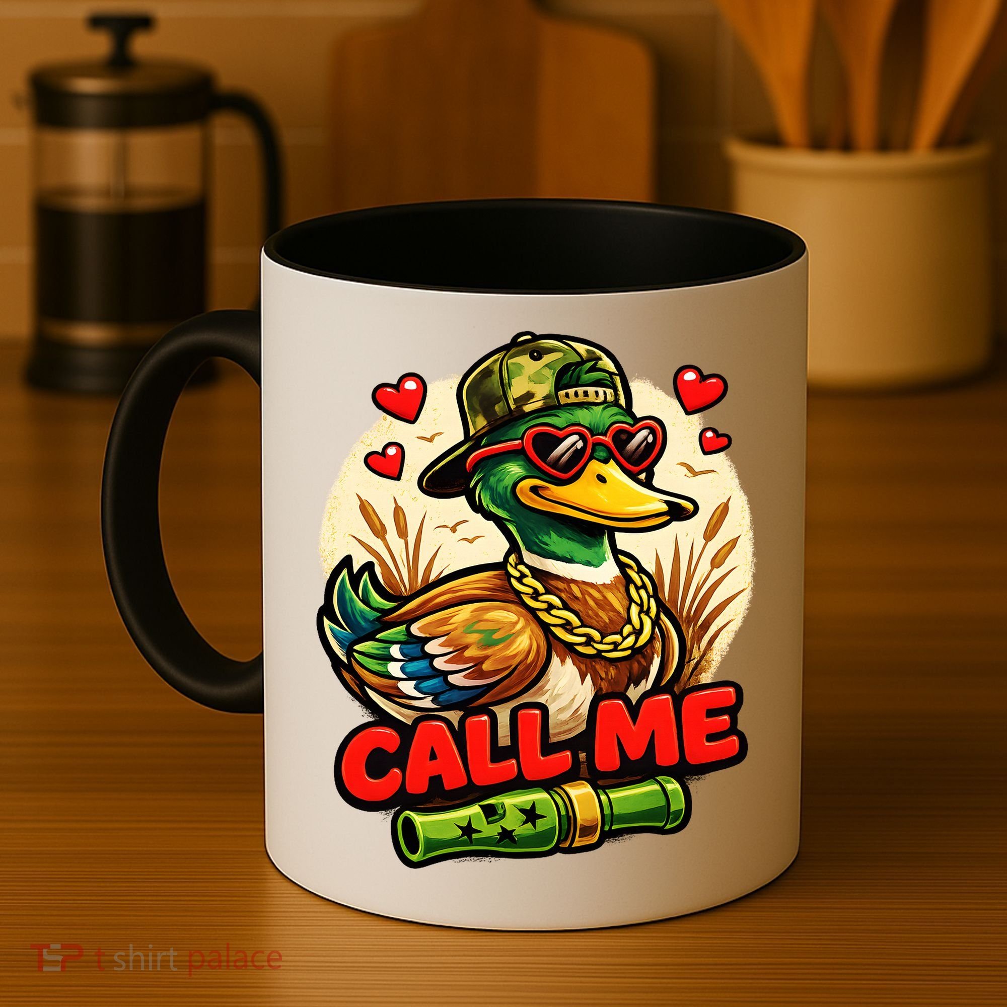 Call Me Duck Hunting Coffee Mug