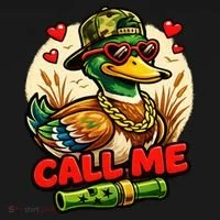 Call Me Duck Hunting Ornament thumb 1