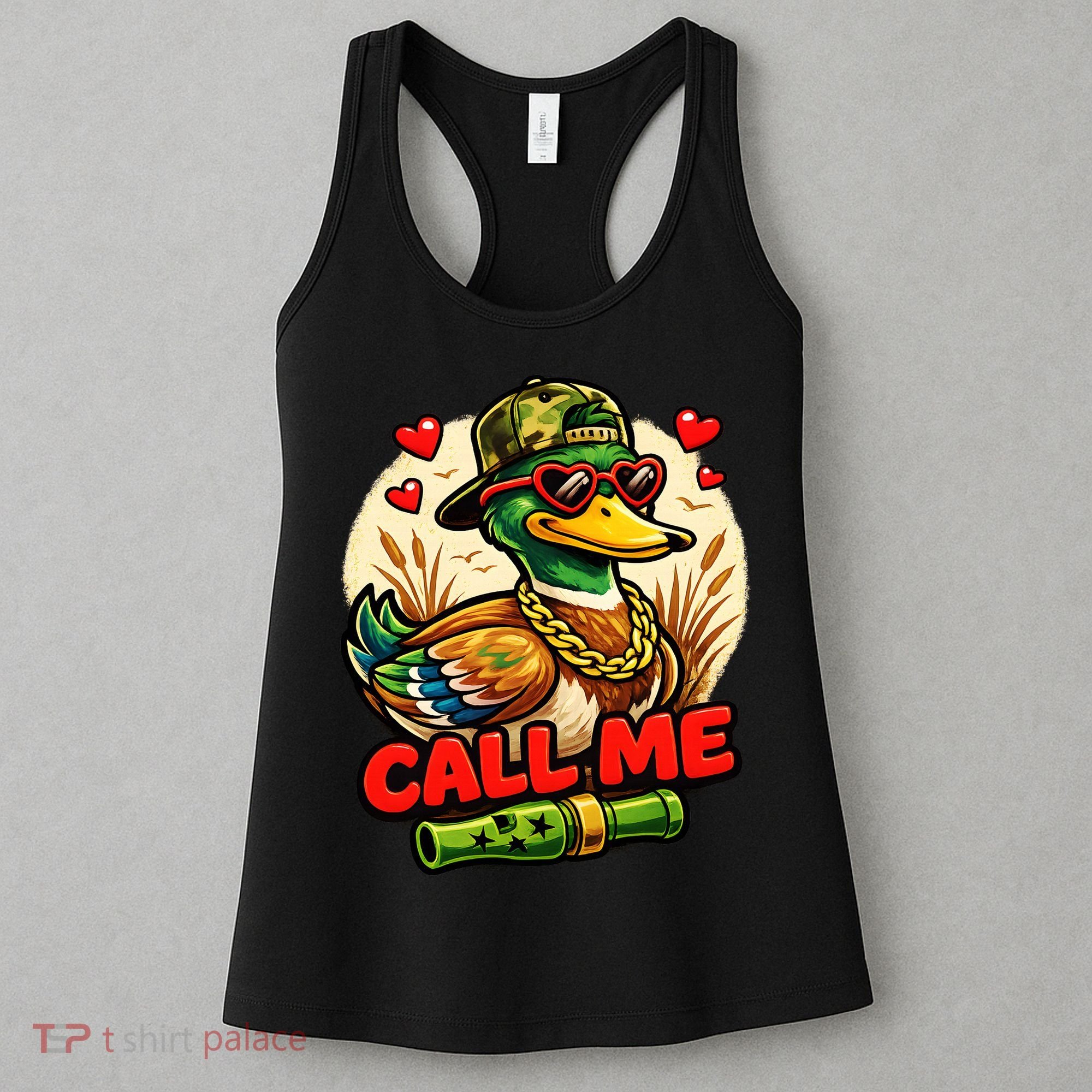 Call Me Duck Hunting Women's Tank Top