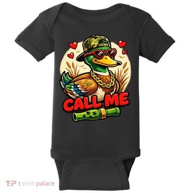 Call Me Duck Hunting Baby Bodysuit