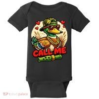 Call Me Duck Hunting Baby Bodysuit thumb 0
