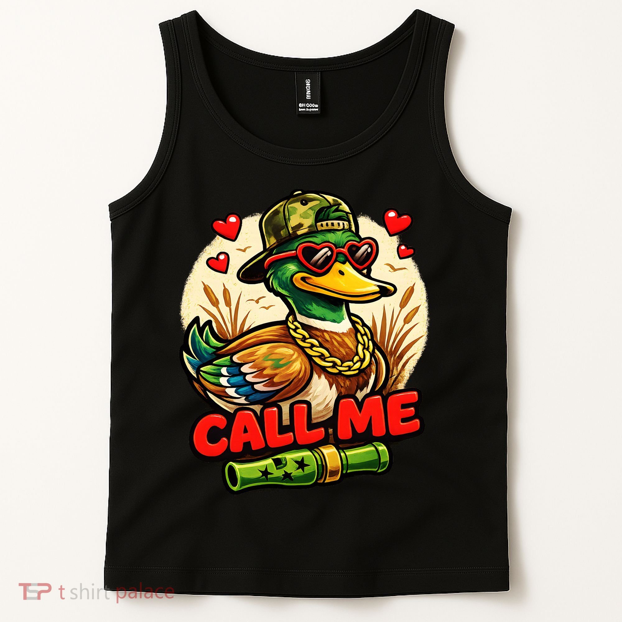 Call Me Duck Hunting Tank Top