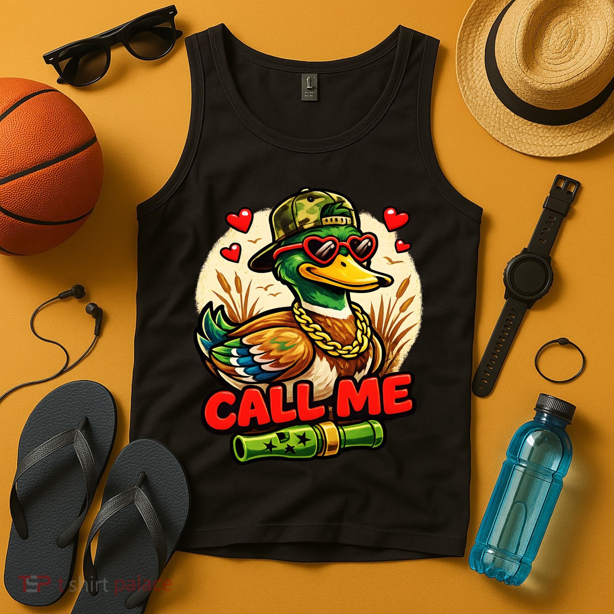 Call Me Duck Hunting Tank Top
