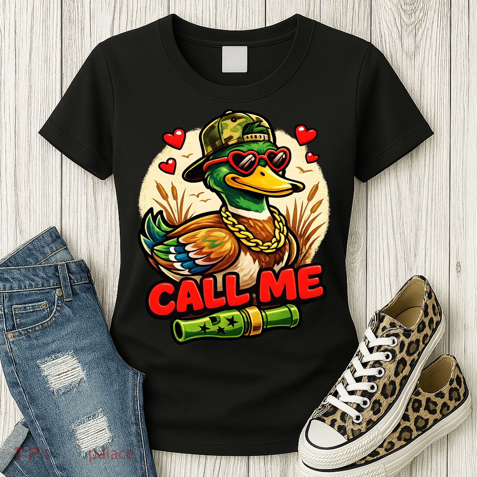 Call Me Duck Hunting Women's T-Shirt