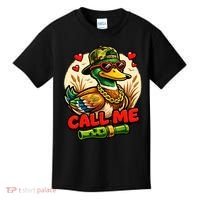 Call Me Duck Hunting Kids T-Shirt thumb 0