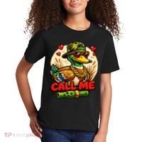Call Me Duck Hunting Kids T-Shirt thumb 2