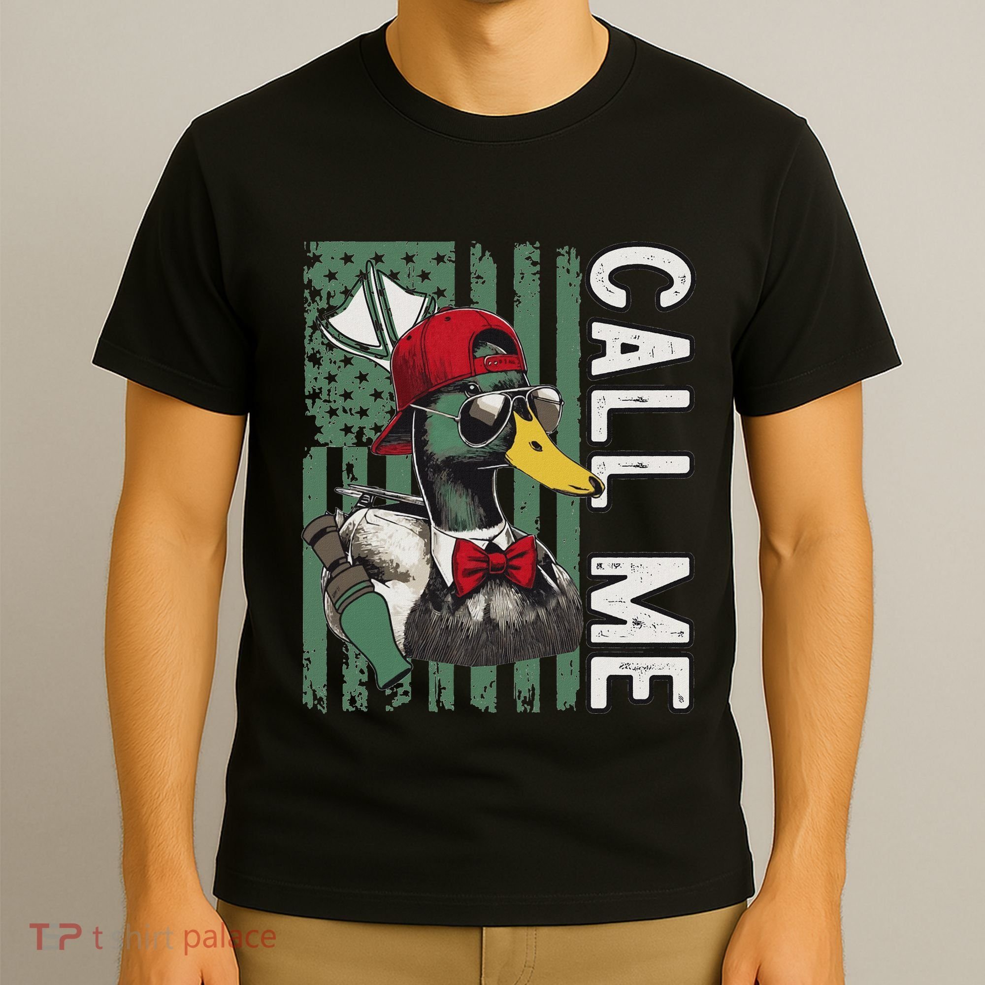 Call Me Duck Hunting Valentine Day Happy ValentineS Day T-Shirt