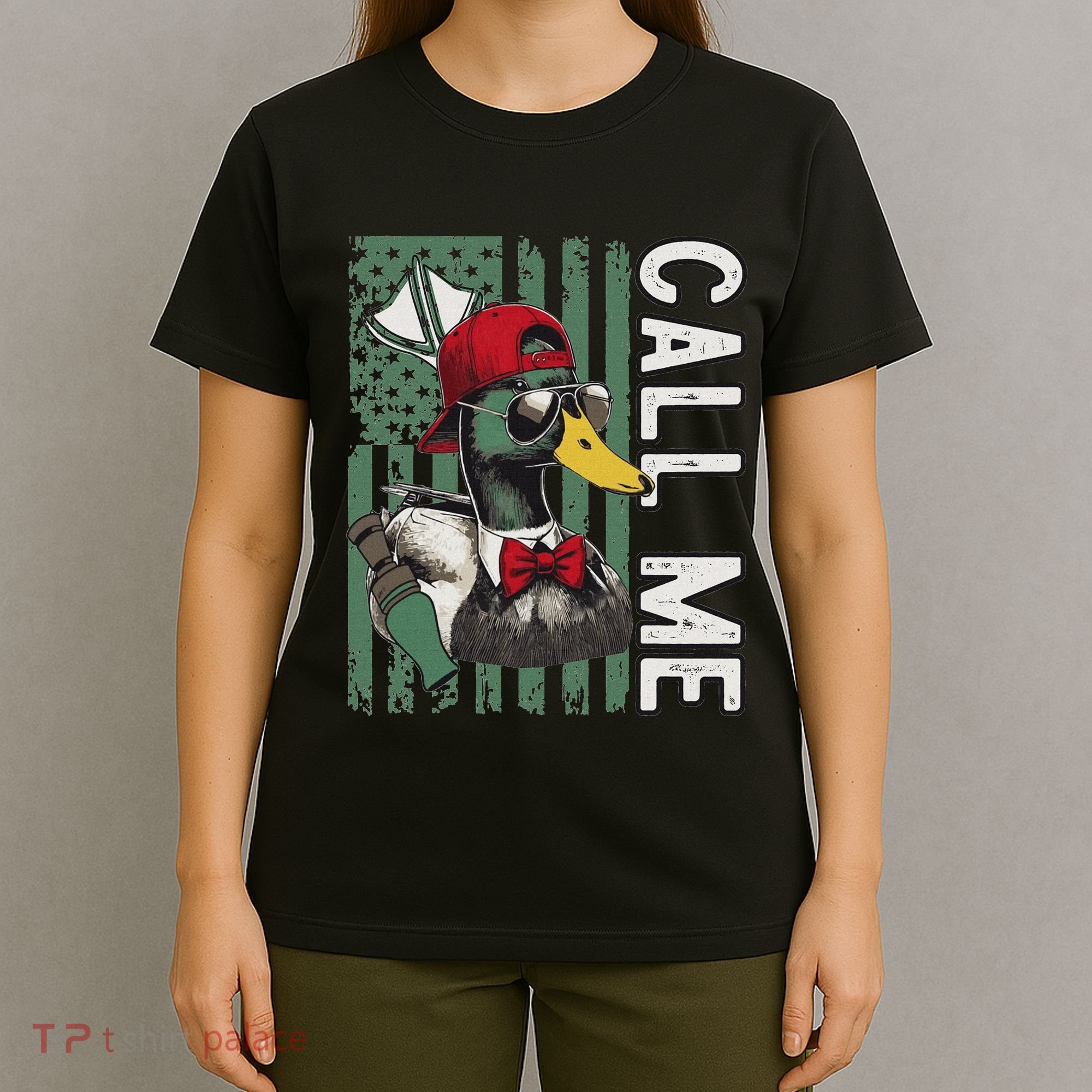 Call Me Duck Hunting Valentine Day Happy ValentineS Day T-Shirt