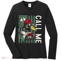 Call Me Duck Hunting Valentine Day Happy ValentineS Day Women's Long Sleeve Shirt thumb 0