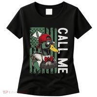 Call Me Duck Hunting Valentine Day Happy ValentineS Day Women's T-Shirt thumb 0