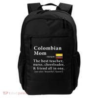 Colombian Mom Definition Colombia Flag Mothers Day Backpack thumb 0
