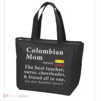 Colombian Mom Definition Colombia Flag Mothers Day Tote Bag thumb 3