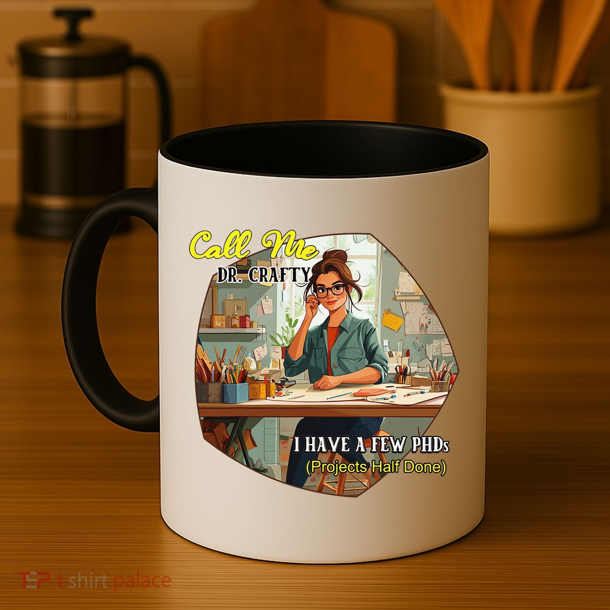 Call Me Dr Crafty Coffee Mug