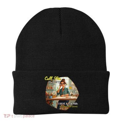 Call Me Dr Crafty Beanie