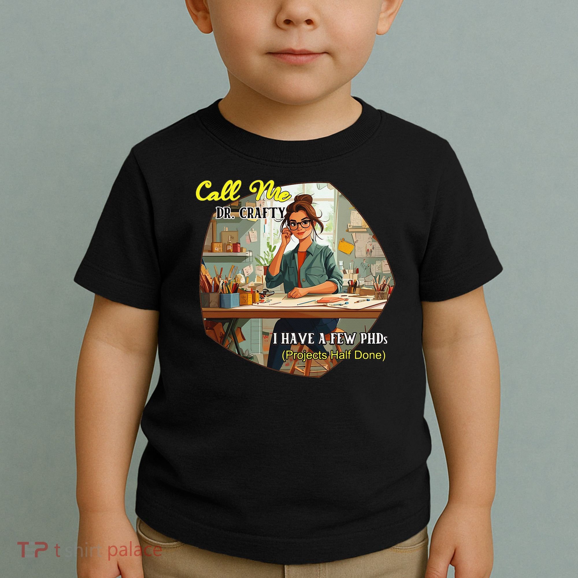 Call Me Dr Crafty Toddler T-Shirt