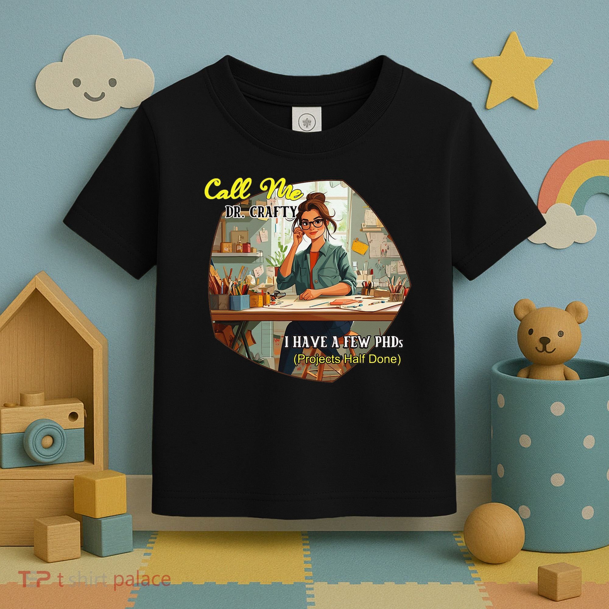 Call Me Dr Crafty Toddler T-Shirt