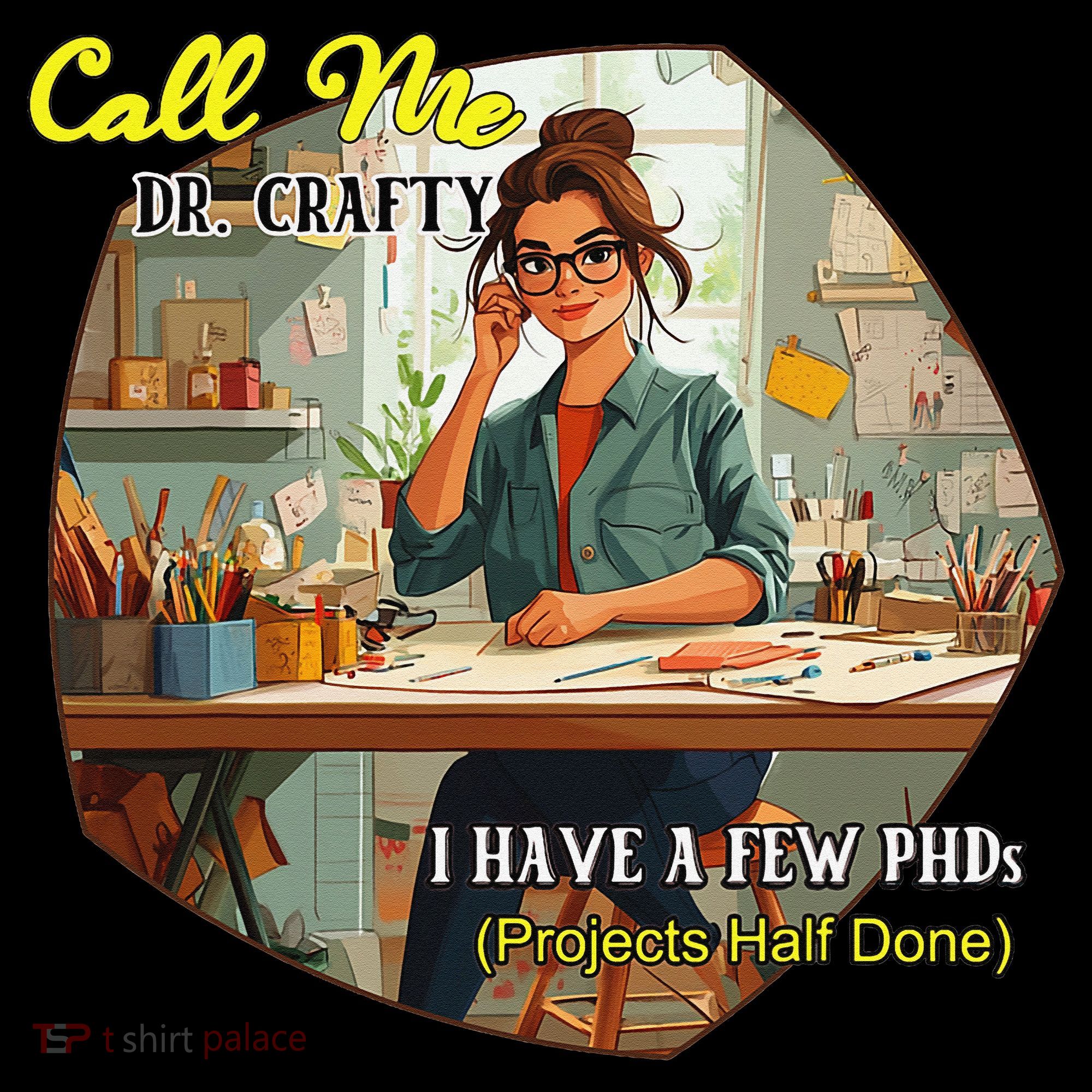 Call Me Dr Crafty Tote Bag