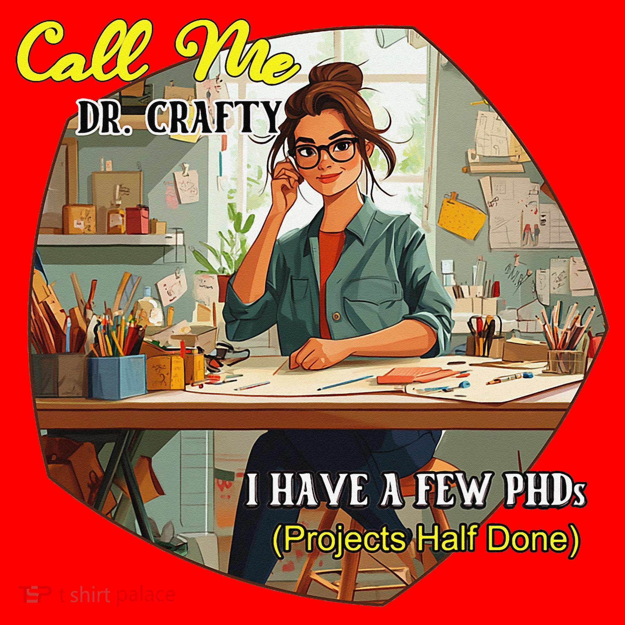 Call Me Dr Crafty Santa Hat