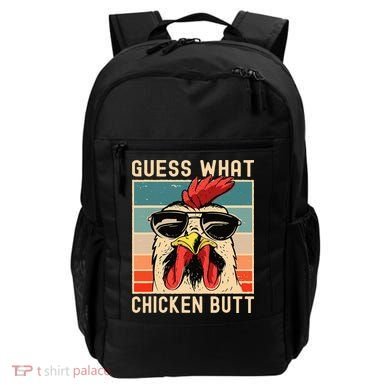 Chicken Meme Design  Guess What Chicken Butt Backpack