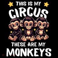 Chimpanzee MotherS Day Mum Monkey Circus Funny Cute Gift Coffee Mug thumb 5