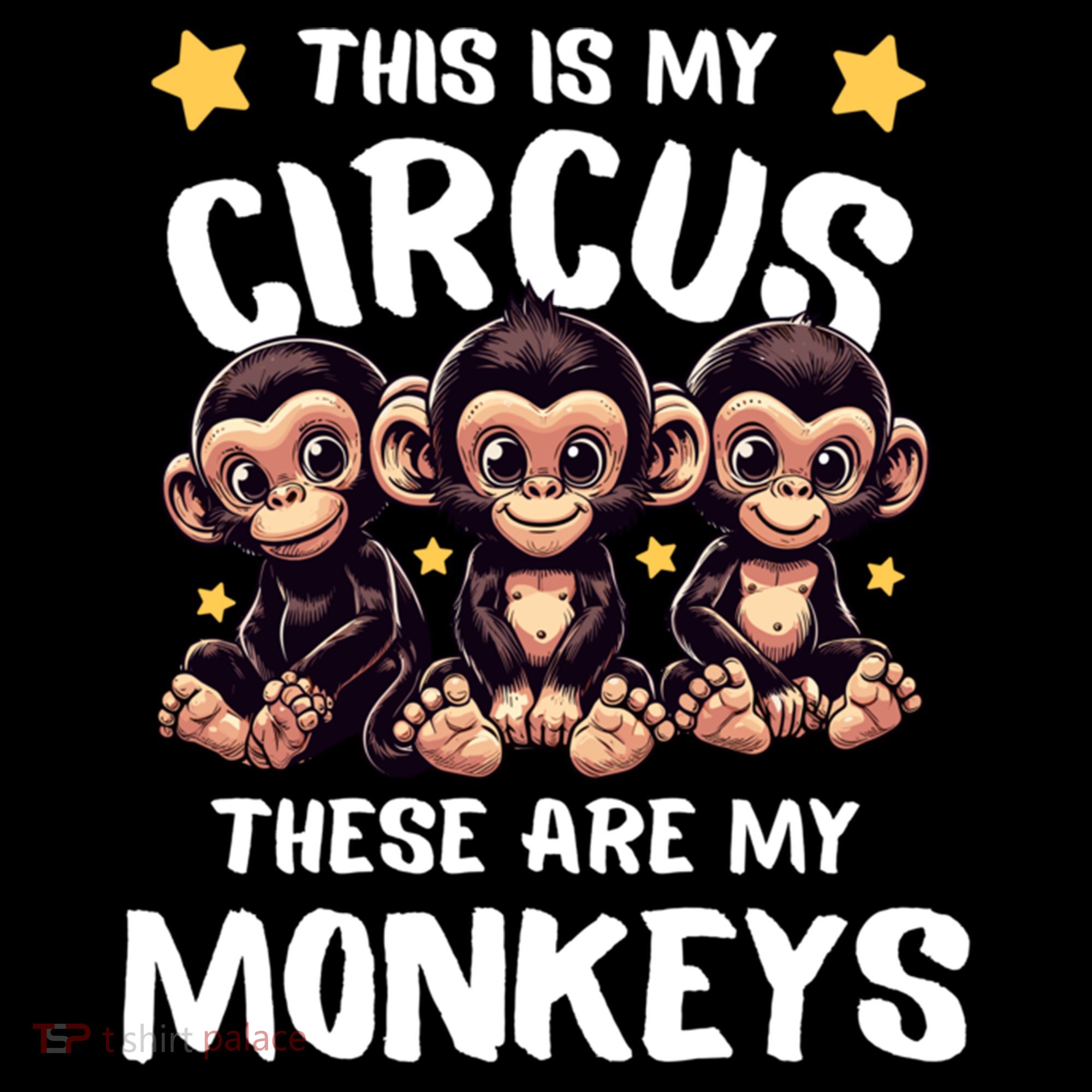 Chimpanzee MotherS Day Mum Monkey Circus Funny Cute Gift Coffee Mug