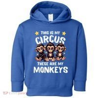 Chimpanzee MotherS Day Mum Monkey Circus Funny Cute Gift Toddler Hoodie thumb 0