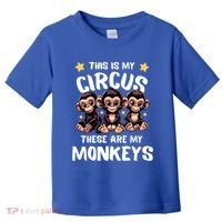 Chimpanzee MotherS Day Mum Monkey Circus Funny Cute Gift Toddler T-Shirt thumb 0