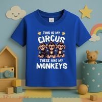 Chimpanzee MotherS Day Mum Monkey Circus Funny Cute Gift Toddler T-Shirt thumb 3