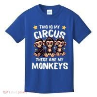 Chimpanzee MotherS Day Mum Monkey Circus Funny Cute Gift Kids T-Shirt thumb 0