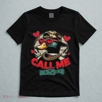 Call Me Duck Hunting Retro ValentineS Day T-Shirt thumb 5