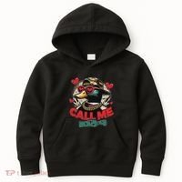 Call Me Duck Hunting Retro ValentineS Day Kids Hoodie thumb 0