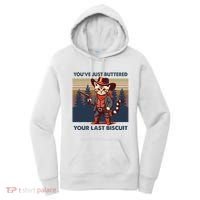 Cat Mom Dad YouVe Just Buttered Your Last Biscuit Cowboy Women's Hoodie thumb 0