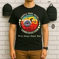 Couple More Days Construction We’re Always Almost Done Retro T-Shirt thumb 6
