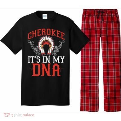 Cherokee My Dna Native Americans Design Pajama Set