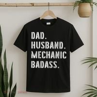Car Mechanic Dad Funny Gift From Daughter Son Wife Gift T-Shirt thumb 2