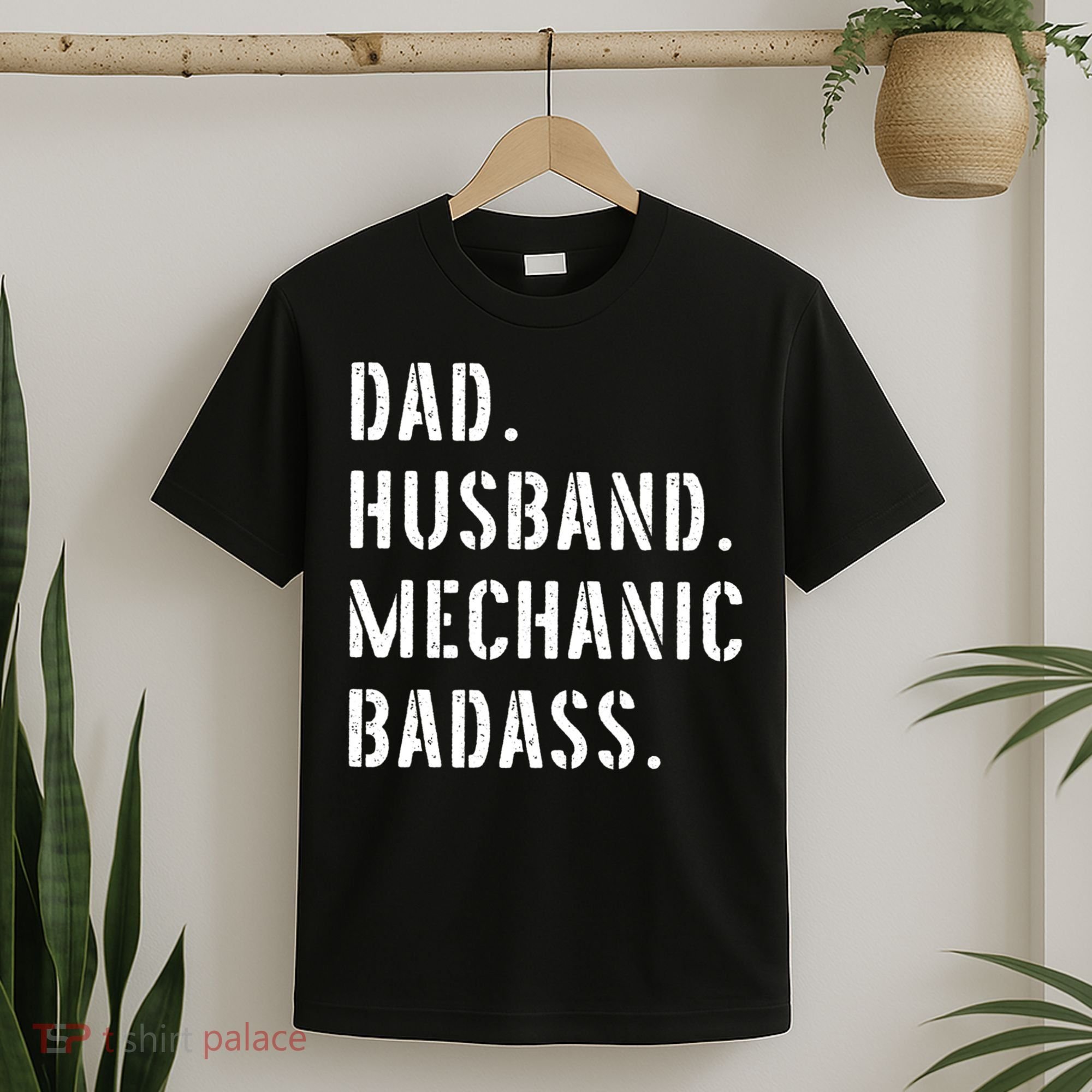 Car Mechanic Dad Funny Gift From Daughter Son Wife Gift T-Shirt