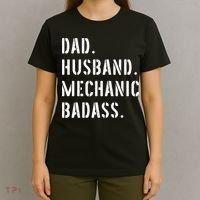 Car Mechanic Dad Funny Gift From Daughter Son Wife Gift T-Shirt thumb 4
