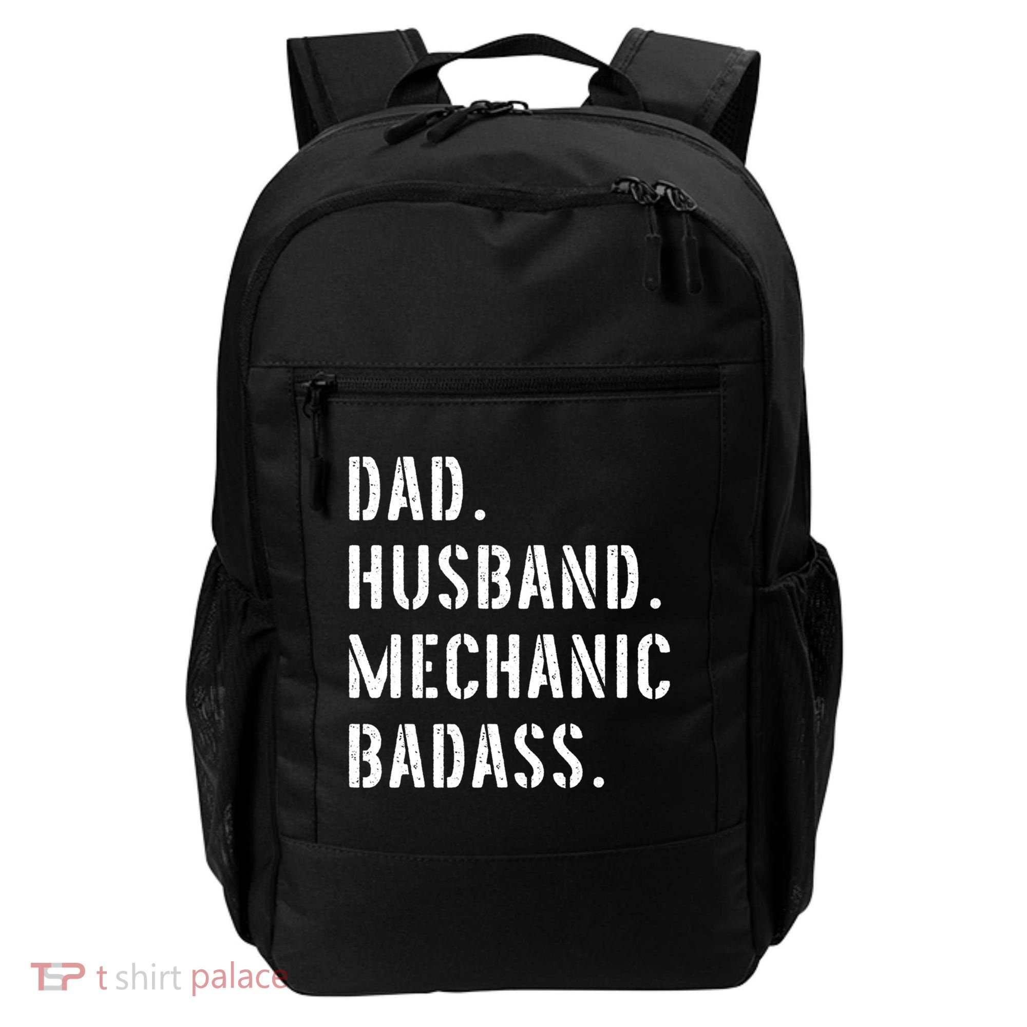 Car Mechanic Dad Funny Gift From Daughter Son Wife Gift Backpack