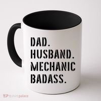Car Mechanic Dad Funny Gift From Daughter Son Wife Gift Coffee Mug thumb 0