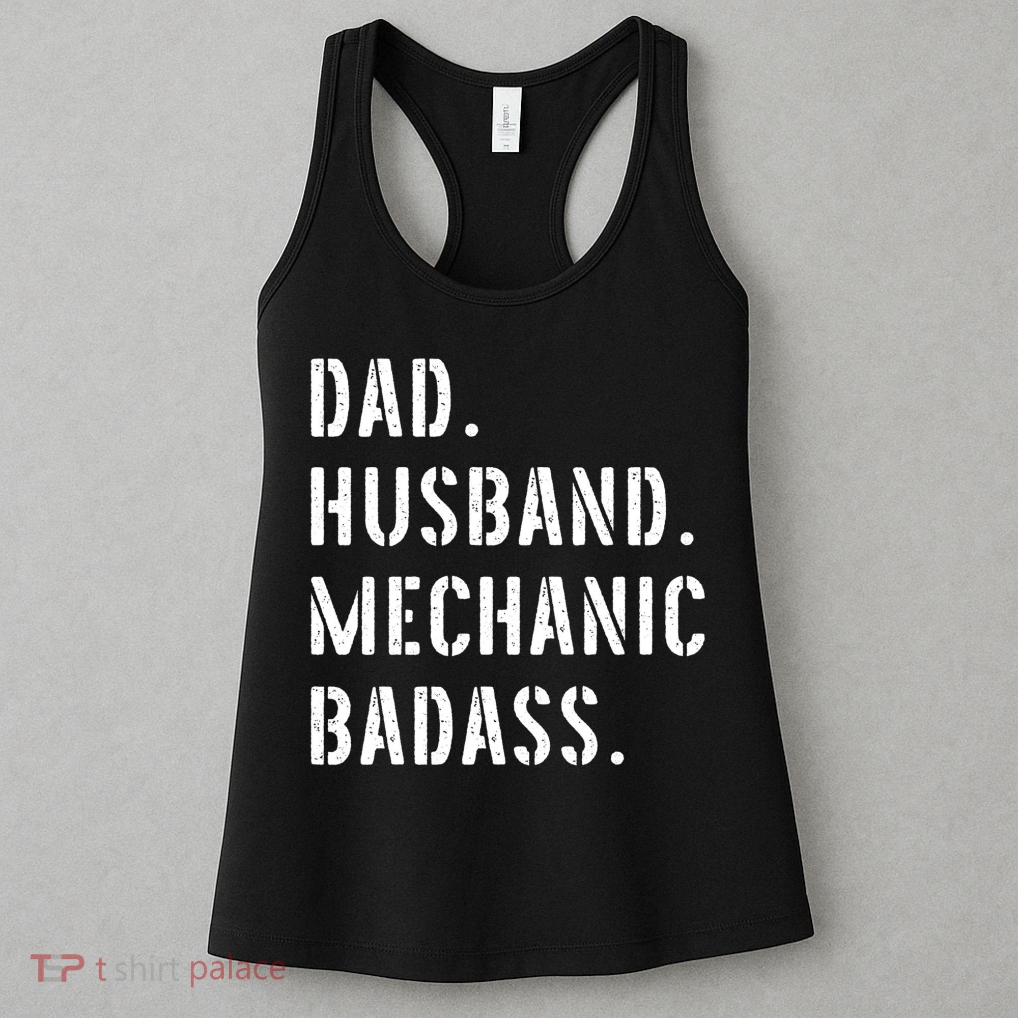 Car Mechanic Dad Funny Gift From Daughter Son Wife Gift Women's Tank Top