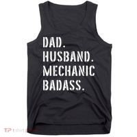 Car Mechanic Dad Funny Gift From Daughter Son Wife Gift Tank Top thumb 0