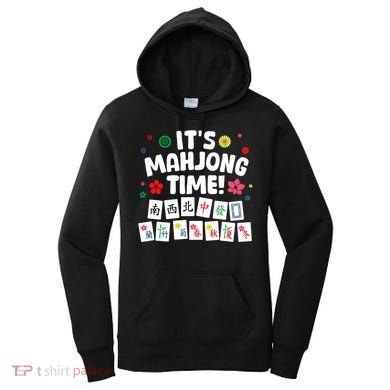 Cute Mahjong Design For Tile Game Mahjong Player Women's Hoodie