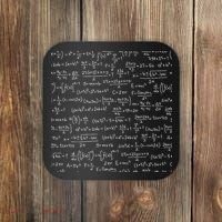 Cool Math Equations Work Board Coaster thumb 0