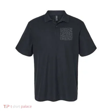 Cool Math Equations Work Board Polo