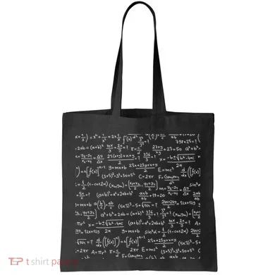 Cool Math Equations Work Board Tote Bag