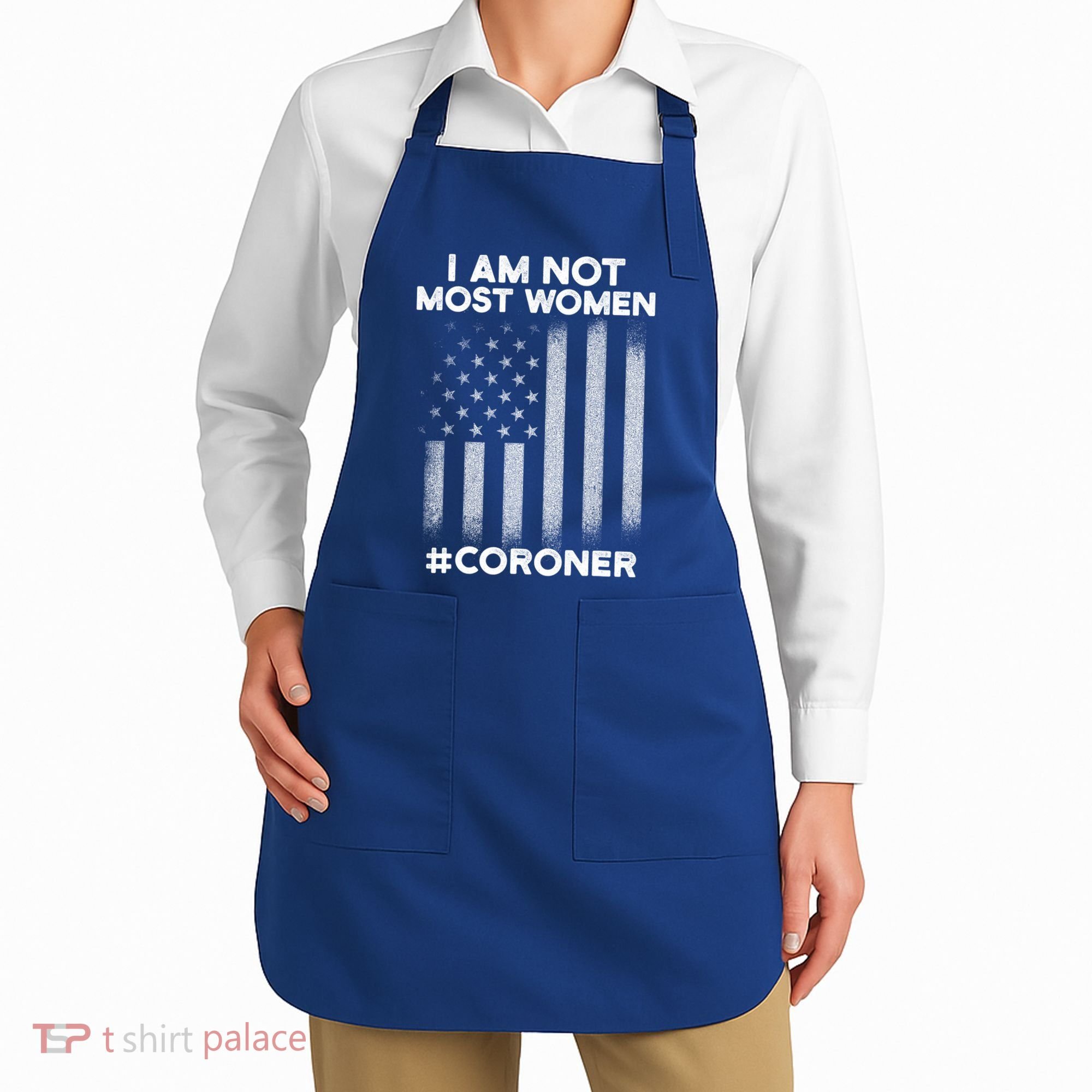 Coroner Medical Examiner Most Investigator Meaningful Gift Apron